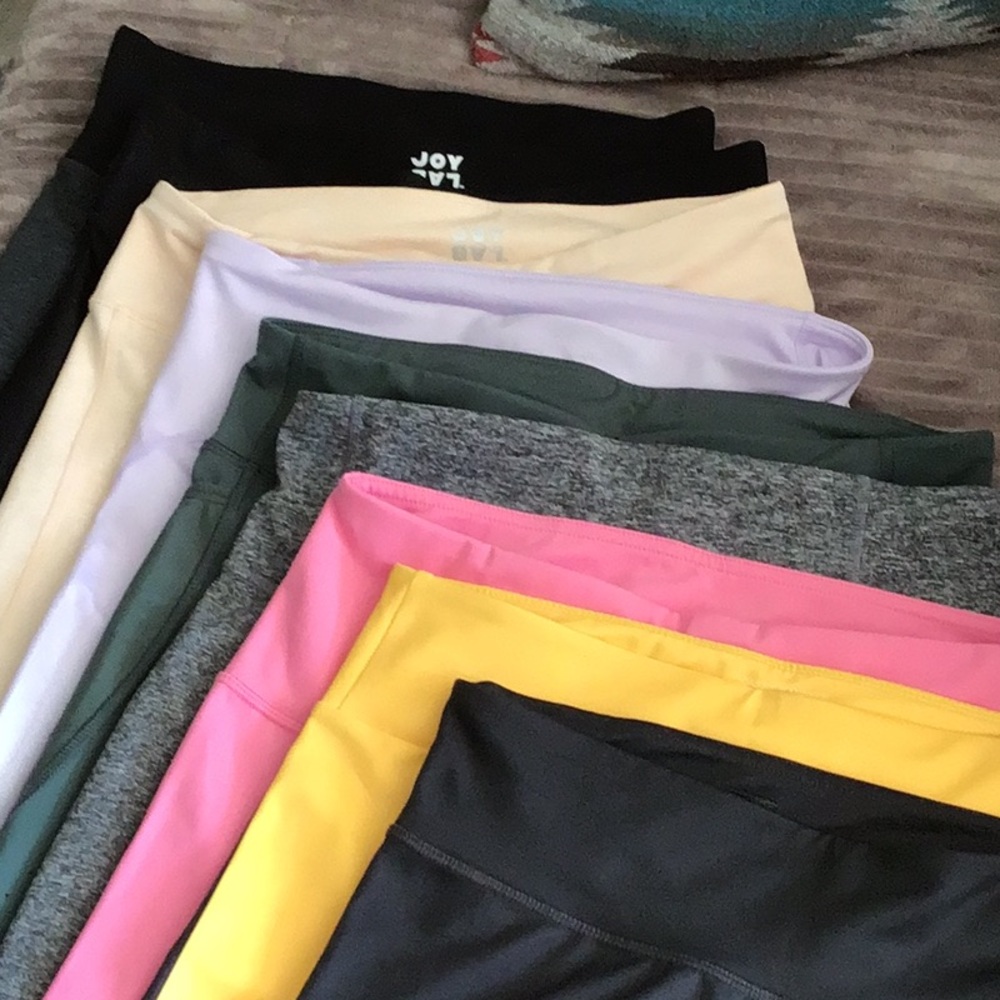 Lot of 9 Leggings - Size M (includes Adidas, JoyLab, Champion, Grrrl)